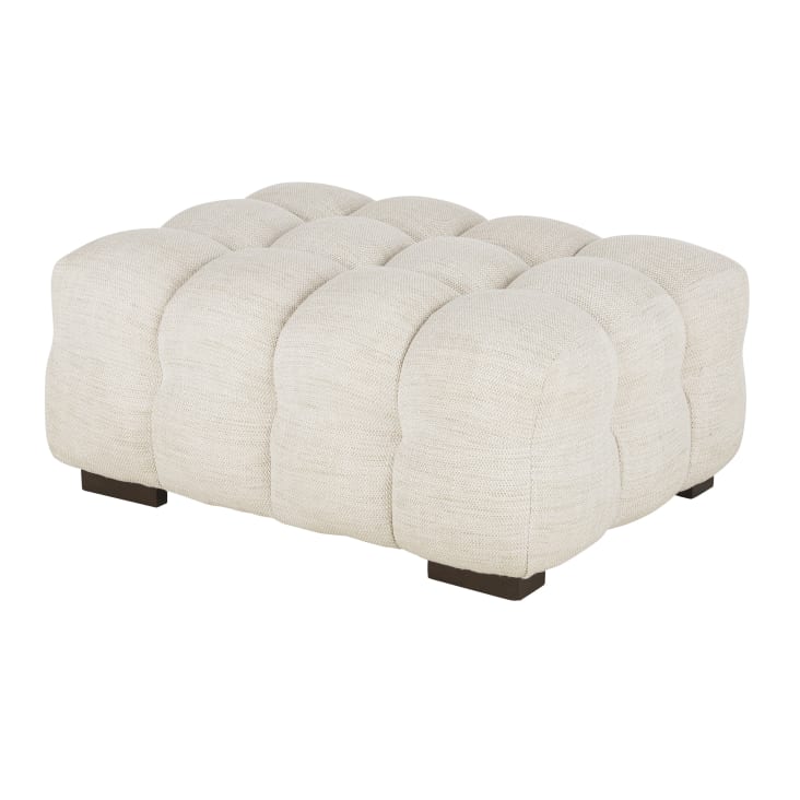 Maisons Du Monde Lilo - Puf De Tela Beige