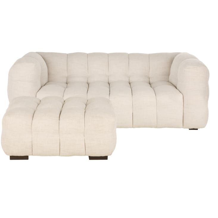 Maisons Du Monde Lilo - Puf De Tela Beige