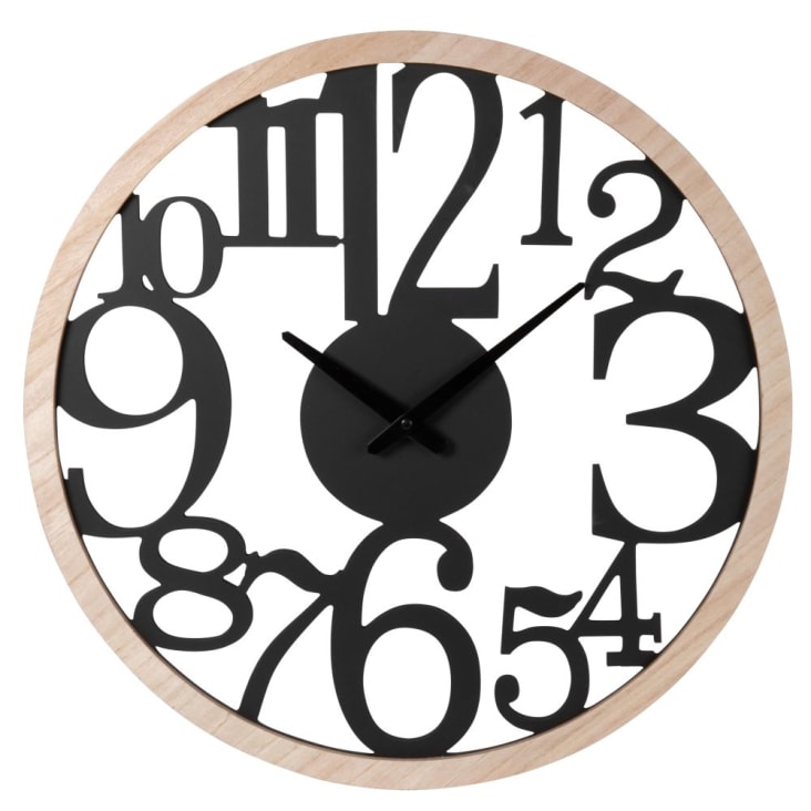 Maisons du Monde LUCAS - Reloj bicolor 50 cm