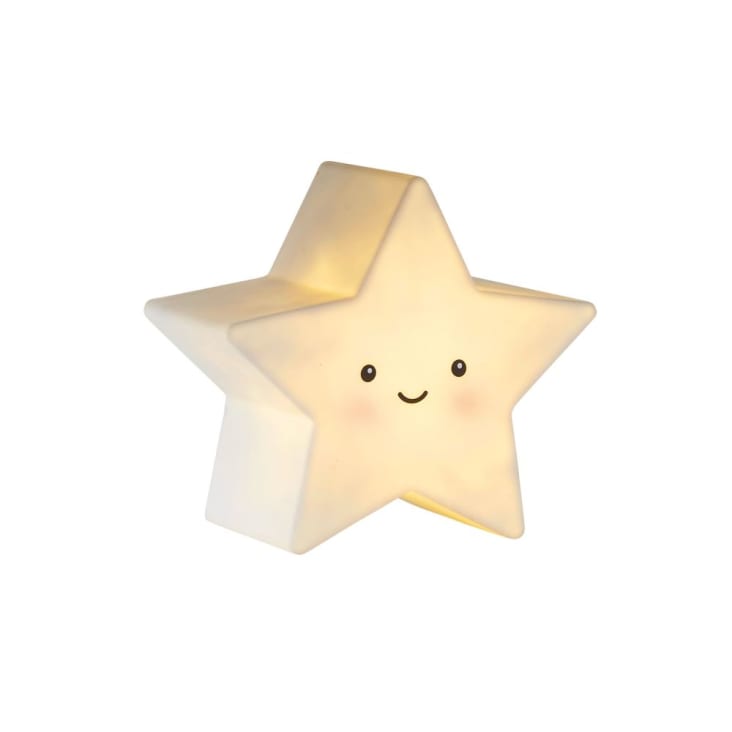 Maisons Du Monde Luz De Noche Estrella Blanca