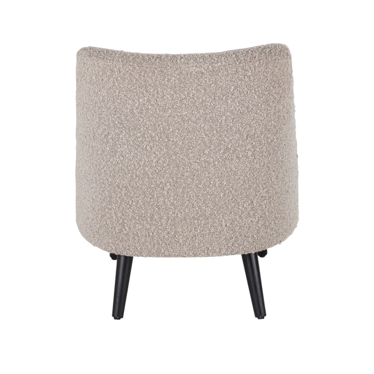 Maisons Du Monde Marius - Sillón De Tela Gris Claro
