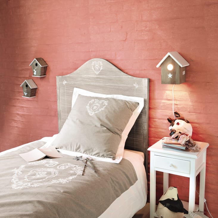 Maisons Du Monde Mesita De Noche 1 Cajón Blanca