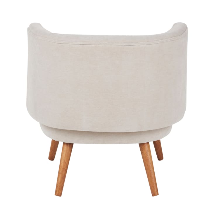 Maisons Du Monde Minus - Sillón De Terciopelo Gris