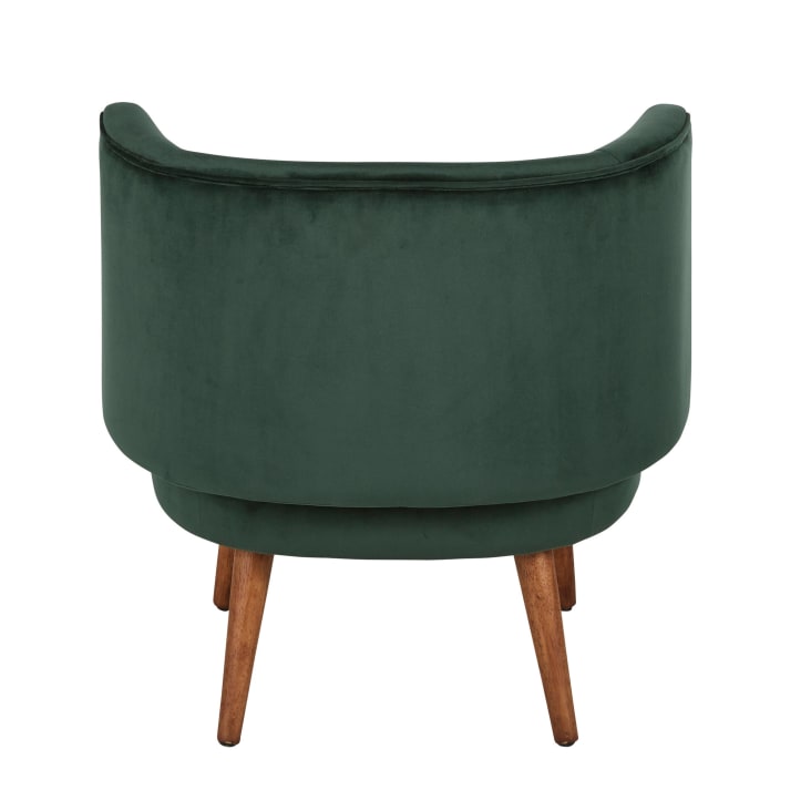 Maisons Du Monde Minus - Sillón De Terciopelo Verde