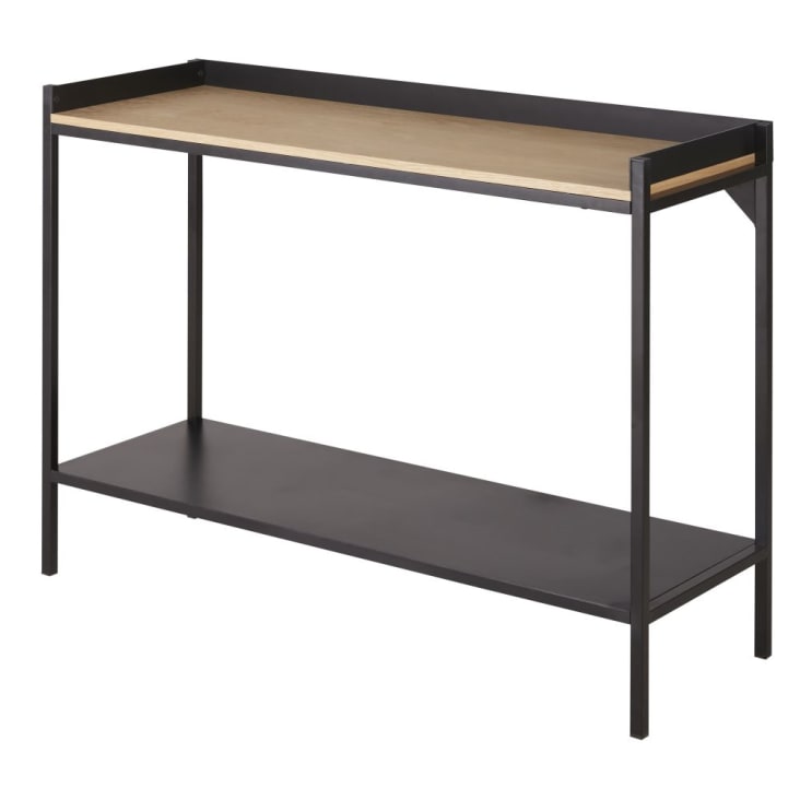 Maisons Du Monde Mudo - Consola De Metal Negro