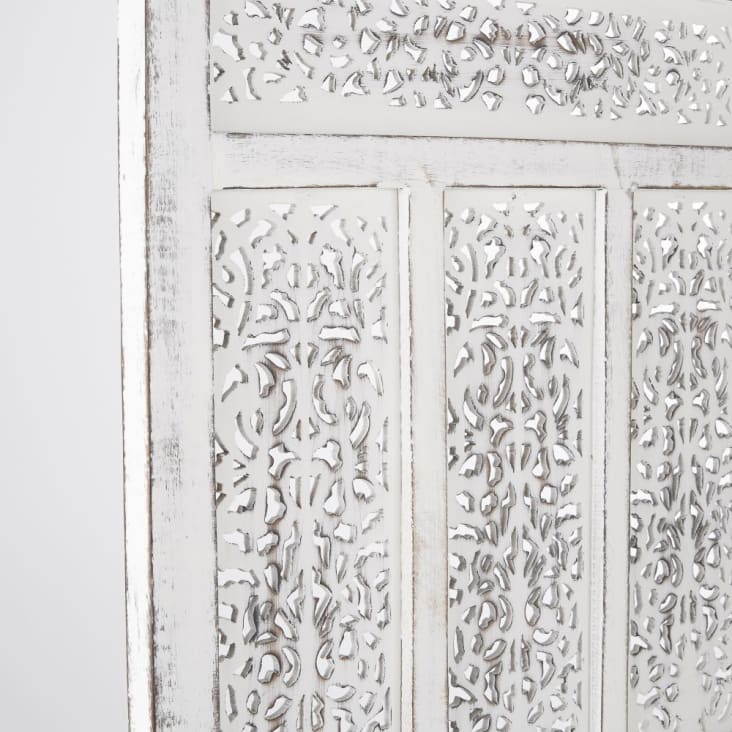 Maisons Du Monde NAZCA - Biombo Blanqueado