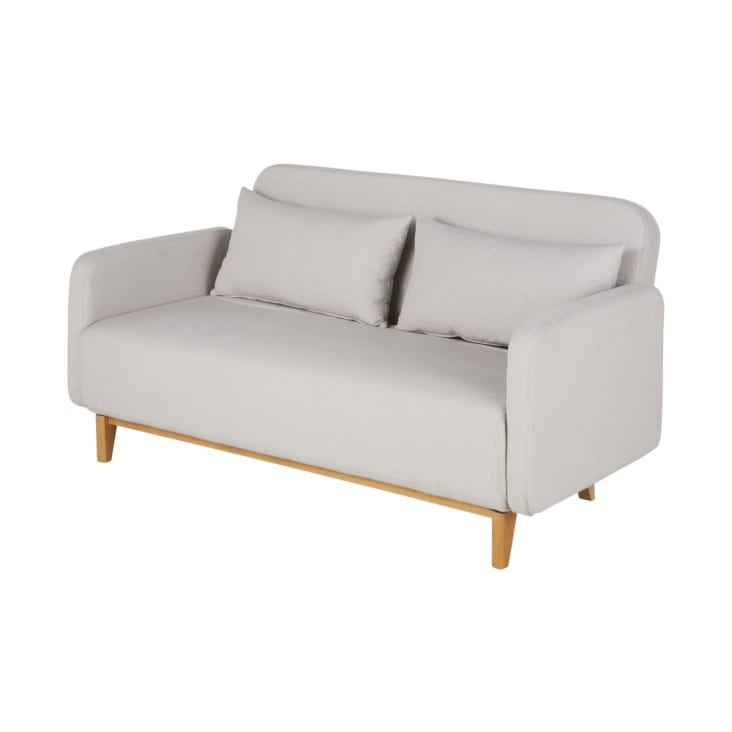 Maisons Du Monde Nia - Sofá Cama De 2/3 Plazas Beige
