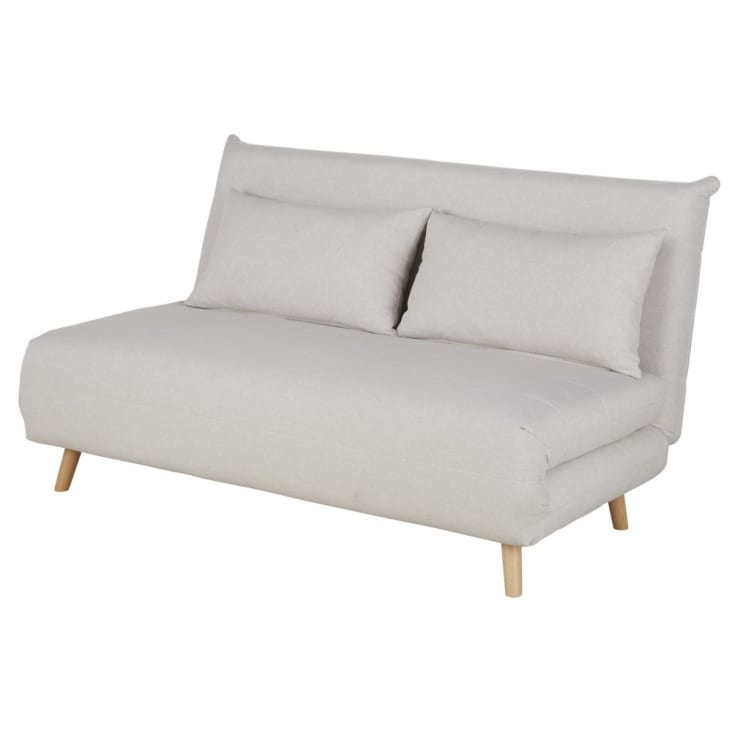 Maisons Du Monde Nio - Sofá Cama De 2 Plazas Beige