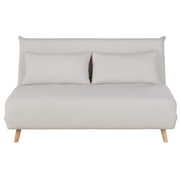 Maisons du Monde Nio - Sofá cama de 2 plazas beige