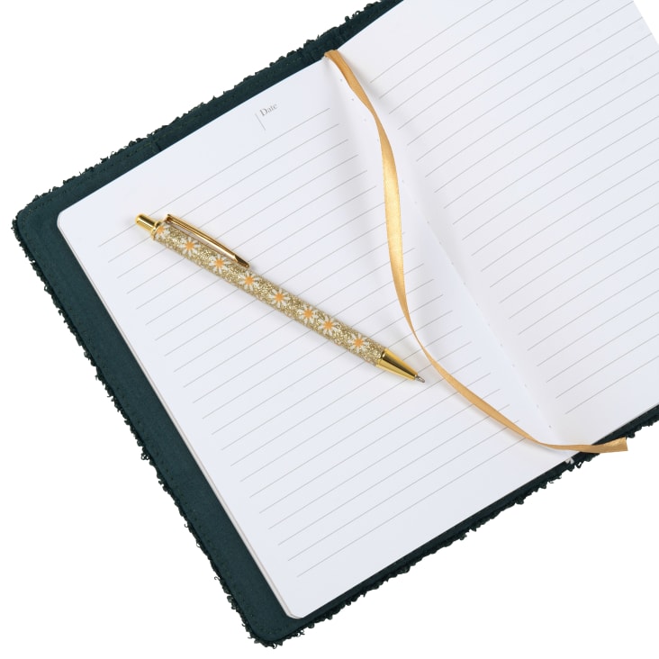 Maisons Du Monde Norfolk - Libreta Y Funda Verde