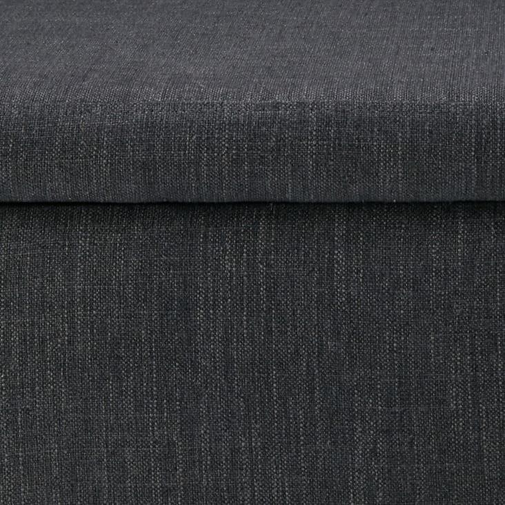 Maisons Du Monde OLIVER - Banco Baúl Gris Antracita