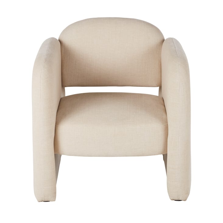Maisons Du Monde People - Sillón De Tela Beige