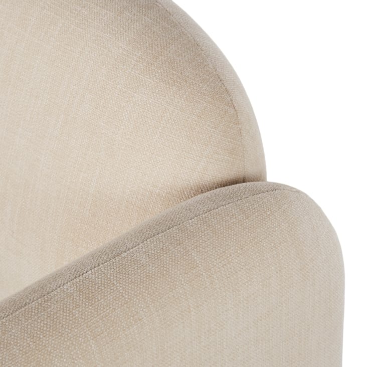 Maisons Du Monde People - Sillón De Tela Beige
