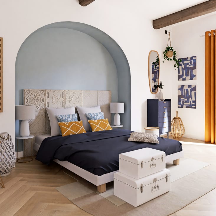 Maisons Du Monde Philibert - Somier Tapizado 160x200