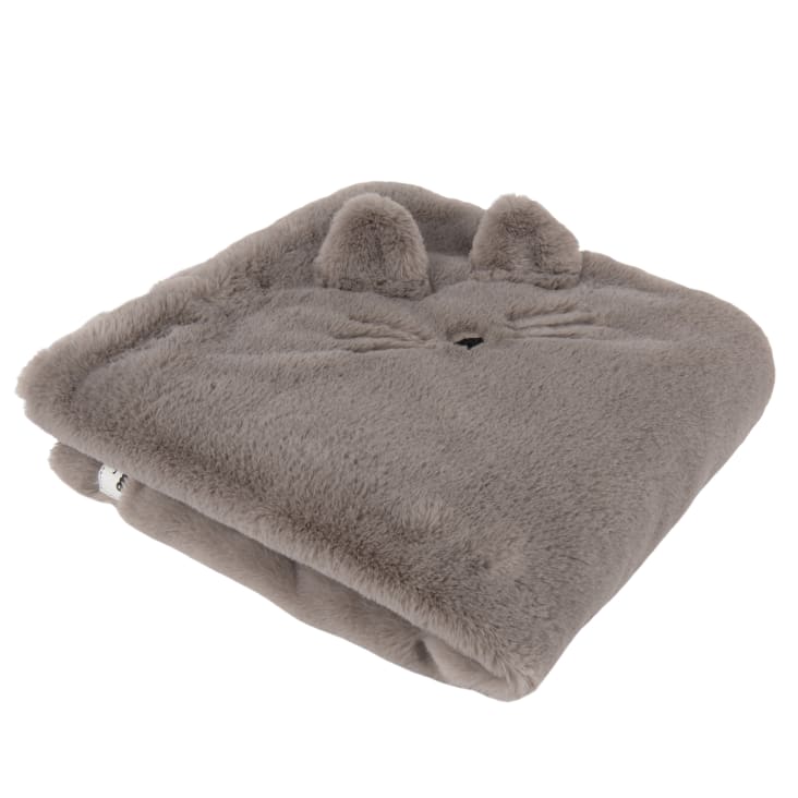 Maisons du Monde Pilou - Manta de gato gris 60x60