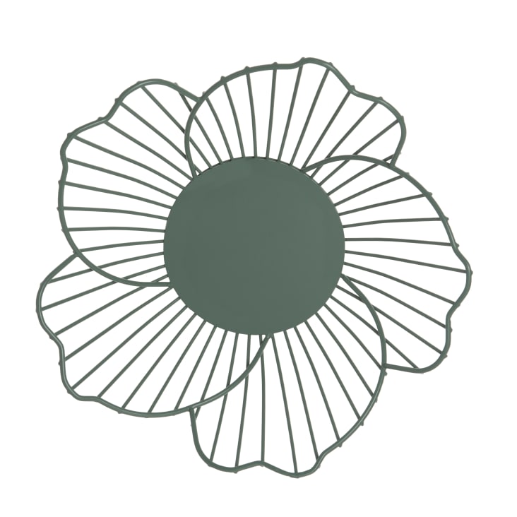 Maisons Du Monde Poppy - Frutero De Metal Verde