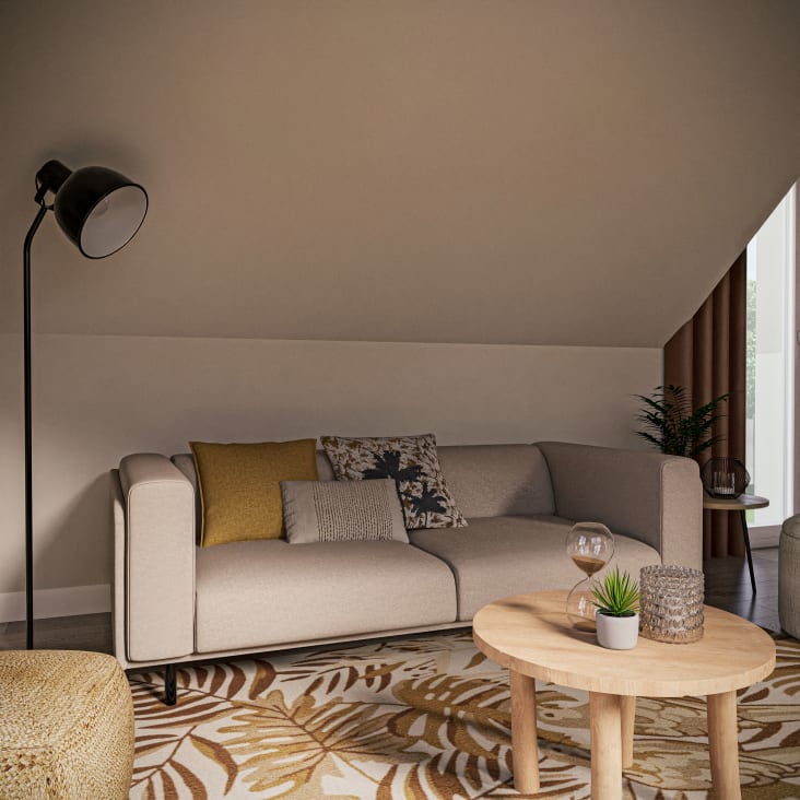 Maisons Du Monde Reloj De Arena Dorado De Cristal