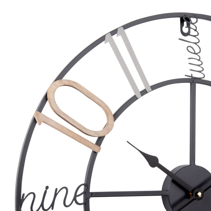 Maisons Du Monde Reloj De Metal De Color D.50