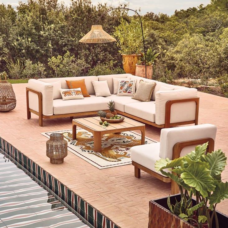 Maisons Du Monde SAMAROL - Portavelas De Yute Marrón