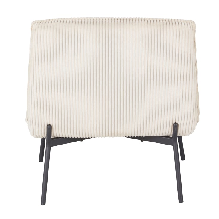 Maisons Du Monde Samir - Sillón De Pana Beige
