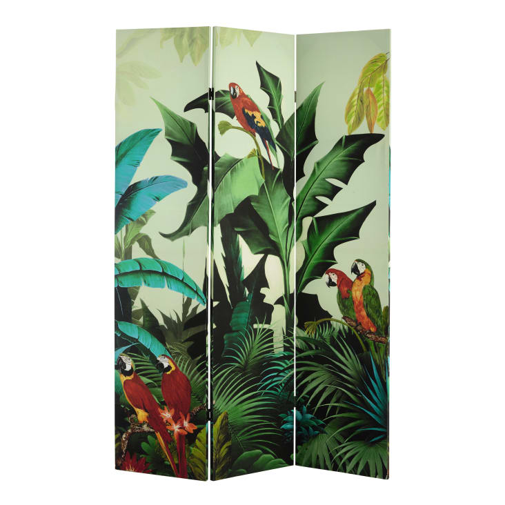 Maisons du Monde Santana - Biombo estampado tropical