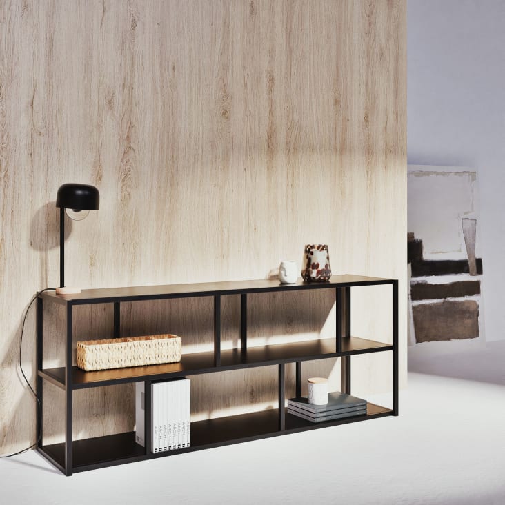 Maisons Du Monde Simply - Repisa De Metal Negro