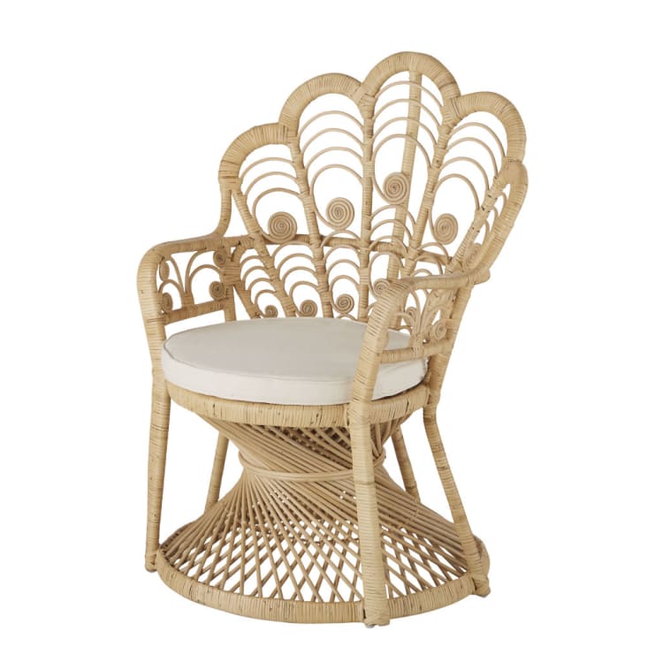 Maisons du Monde Soroya - Sillón de ratán
