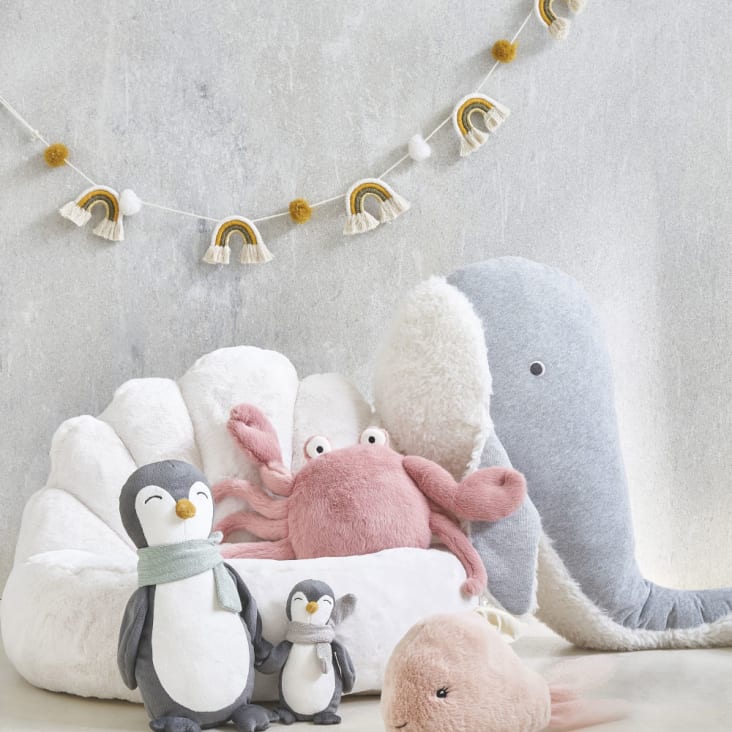 Maisons Du Monde SPIKE - Cangrejo De Peluche Rojo