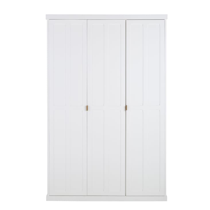 Maisons du Monde Suzon - Armario con 3 puertas crudo