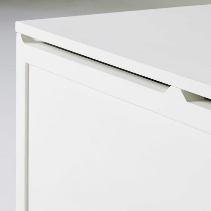 Maisons Du Monde Sweet - Baúl Blanco Vintage