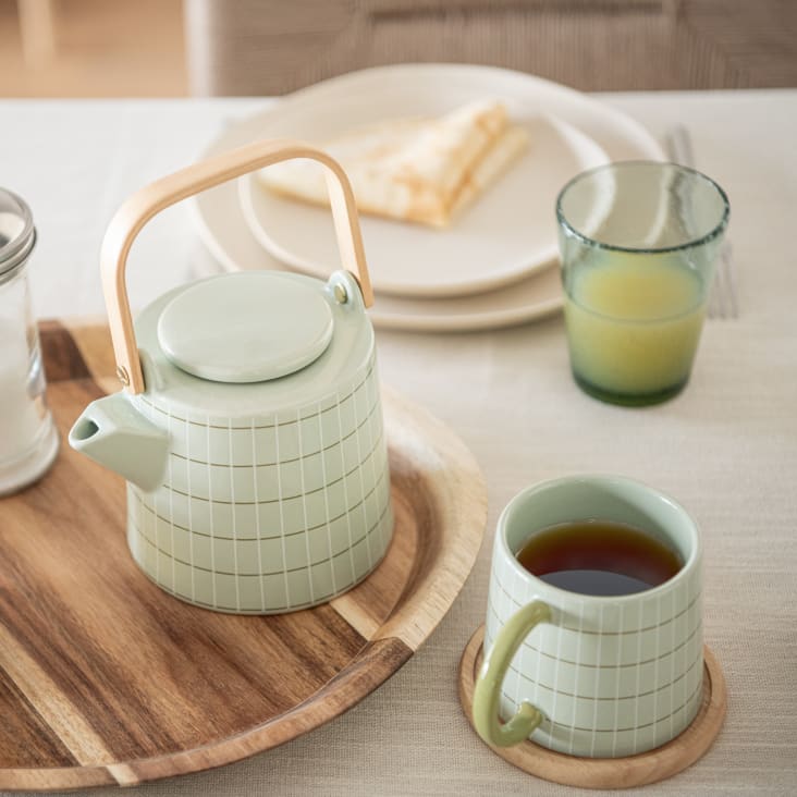 Maisons Du Monde TUZ - Bandeja De Madera De Acacia