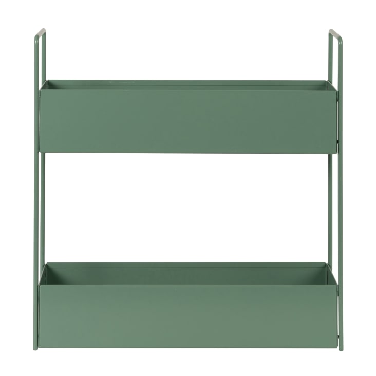 Maisons du Monde Yanis - Soporte de metal verde