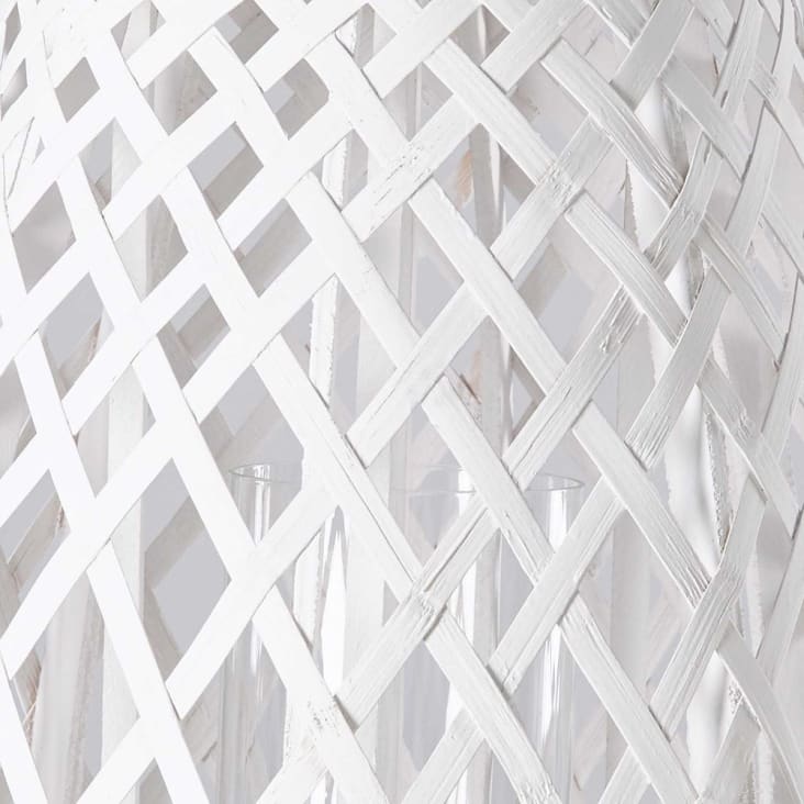 Maisons Du Monde Zanzibar - Farol De Trenzado Blanco