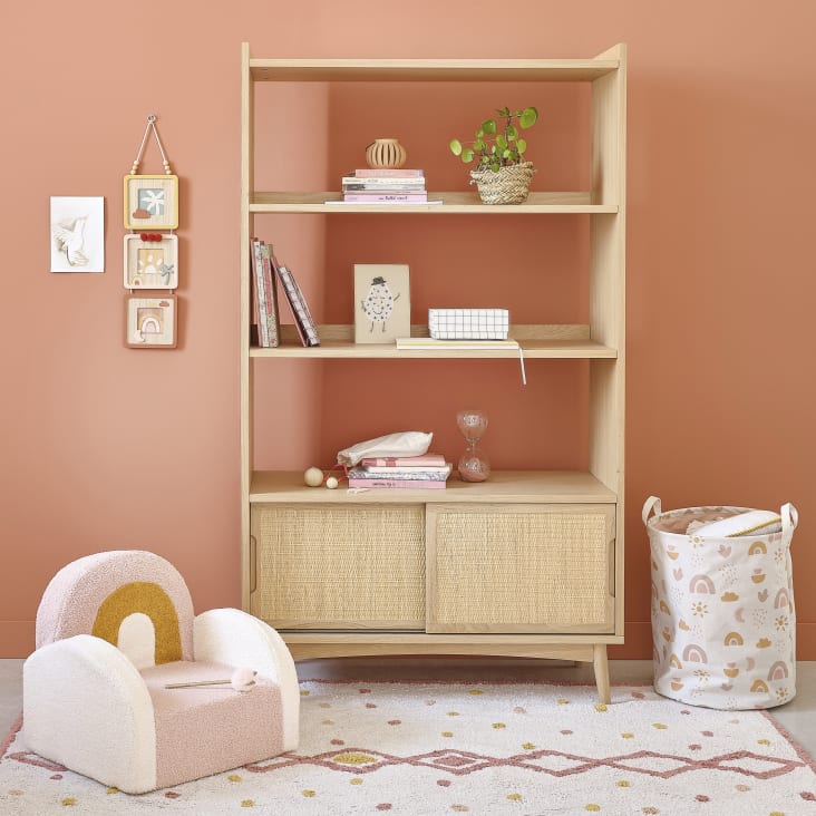 Maisons Du Monde Malaga - Bolsa De Almacenamiento Para Bebé Con Motivos Decorativos Multicolor