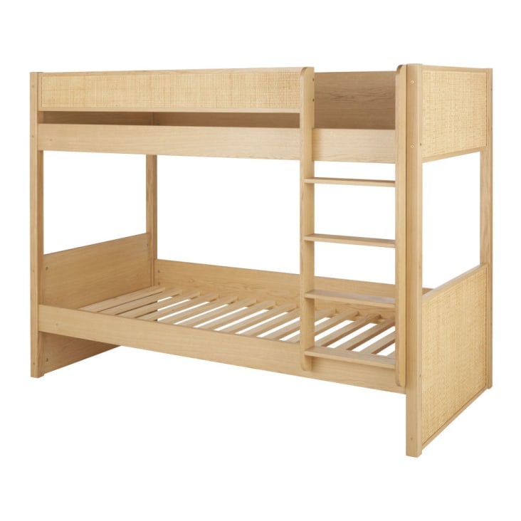 Maisons Du Monde Malaga - Litera Con Cajón De Ratán Trenzado 90x190