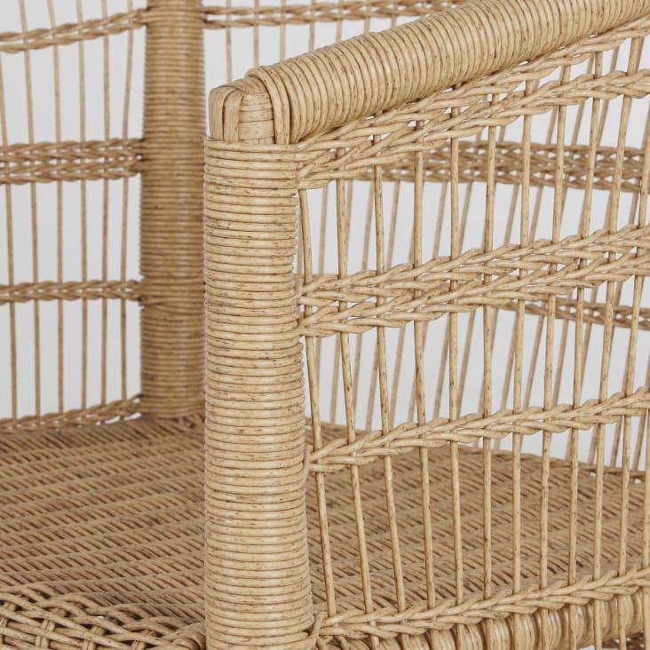 Maisons Du Monde Malawi - Sillón De Jardín De Resina Reciclada Imitación Ratán