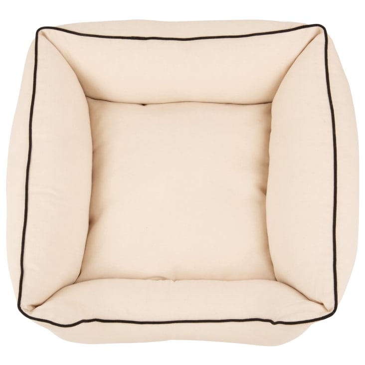Maisons Du Monde Manhattan - Cama Para Mascotas Beige Y Negra