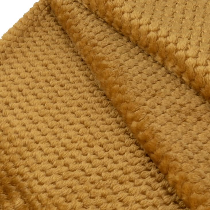 Maisons Du Monde Manta Polar Amarilla Mostaza 150x230