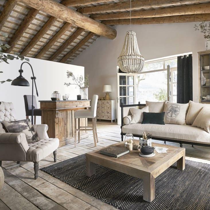 Maisons Du Monde Maquis - Mueble Bar De Pino Reciclado