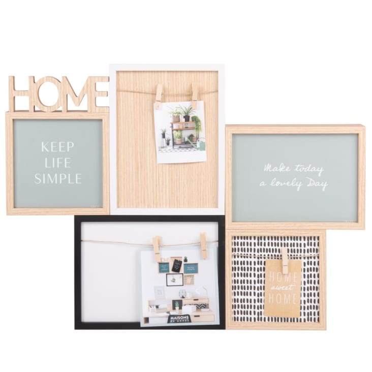 Maisons du Monde Marco multifotos multicolor 50 x 37