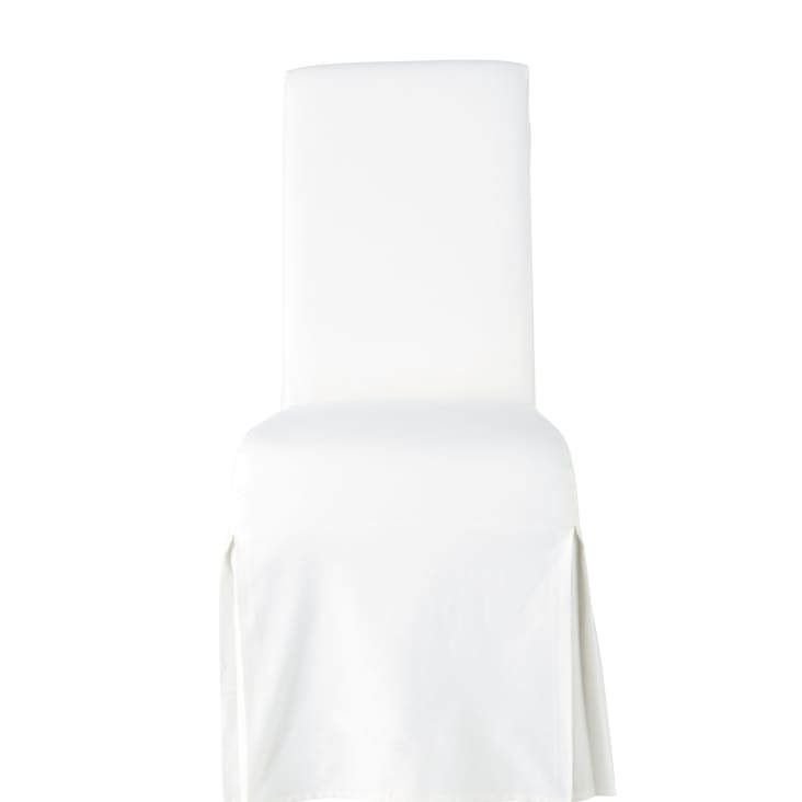 Maisons du Monde Margaux - Funda de silla de algodón marfil compatible con la silla MARGAUX