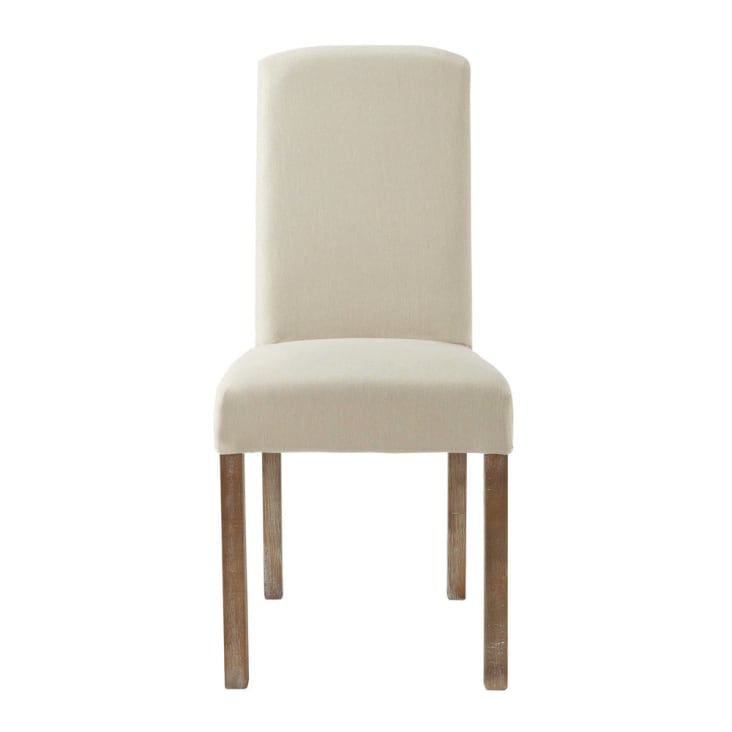 Maisons Du Monde Margaux - Funda De Silla De Lino Lavado Beige