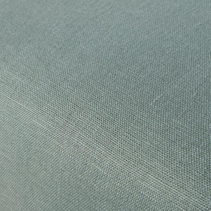 Maisons Du Monde MARGAUX - Funda De Silla De Lino Lavado Verde Jade Compatible Con La Silla MARGAUX
