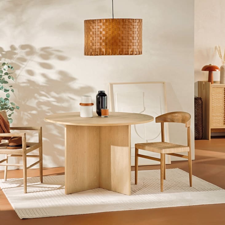 Maisons Du Monde MARLON - Lienzo Abstracto Color Crudo 80 X 110