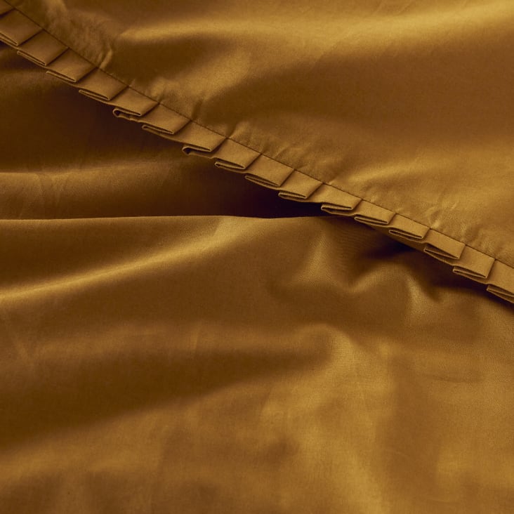 Maisons Du Monde MARTINE - Cubrecama De Algodón Ecológico Color Bronce 220 X 240