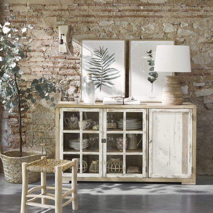 Maisons Du Monde MARY - Eucalipto Artificial Con Maceta Trenzada Alt.176