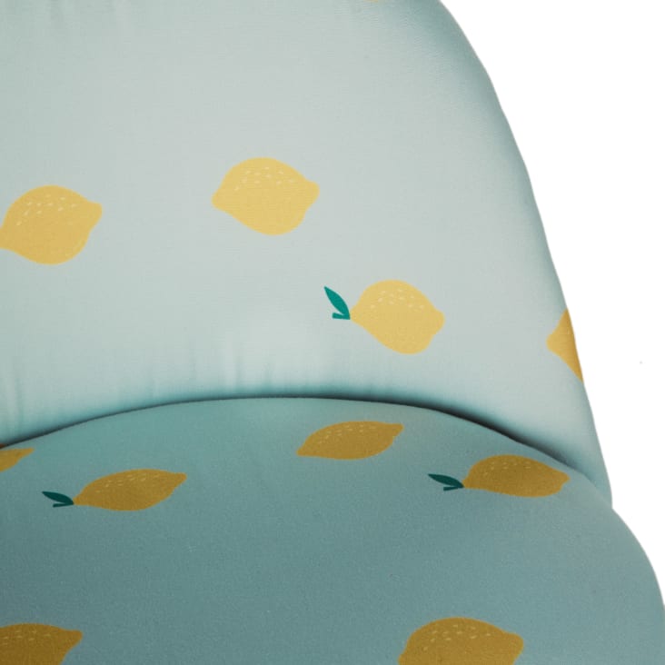 Maisons Du Monde Mauricette - Silla Infantil Vintage Azul Con Limones