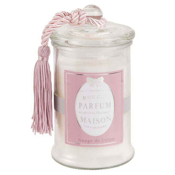 Maisons du Monde Medaillon - Vela-bombonera perfumada en tarro de cristal 265g