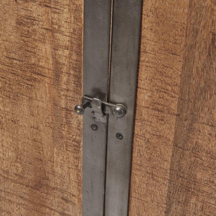 Maisons Du Monde Melchior - Mueble Bajo De Cocina Con Fregadero Con 2 Puertas De Mango Macizo