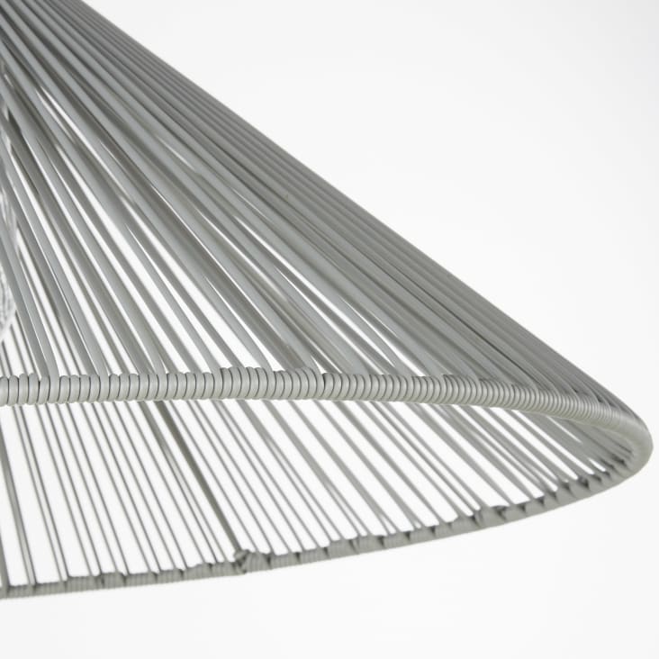 Maisons Du Monde MENAK - Lámpara De Techo De Exterior De Alambre Negro